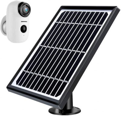 Zumimall Solar Panel Outdoor Security Camera